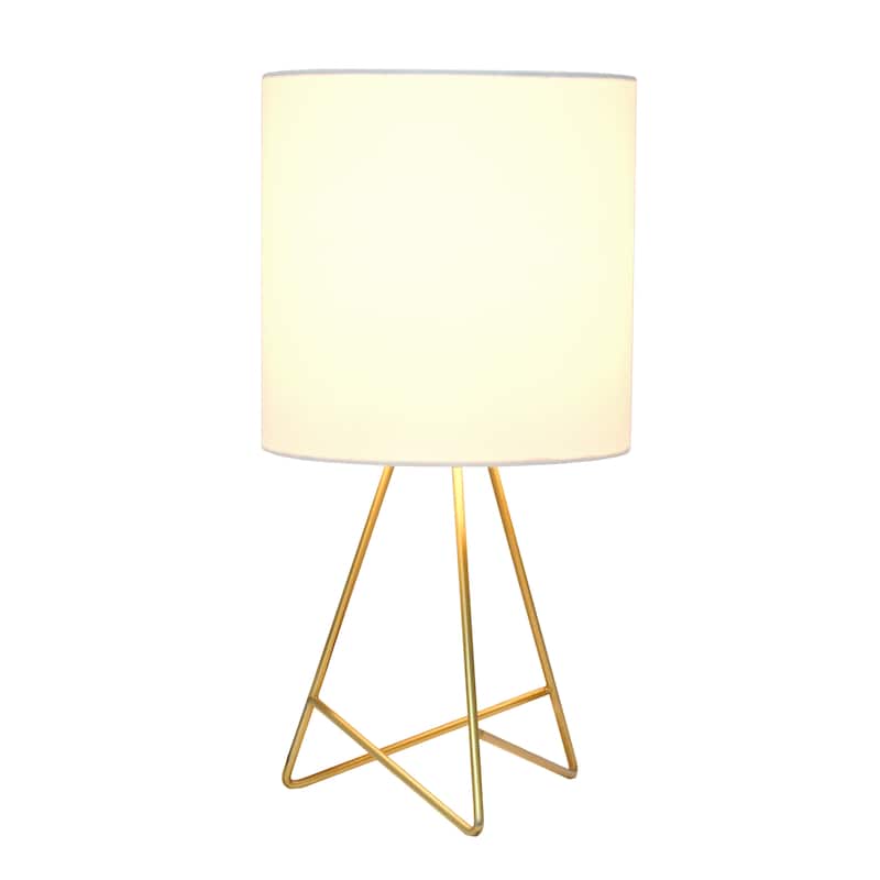 Simple Designs 14" Down to the Wire Table Lamp with LED Bulb Included - 14.00