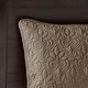 preview thumbnail 49 of 132, Madison Park Mansfield Reversible Oversized 3-piece Solid Texture Bedspread Quilt Set with Matching Shams