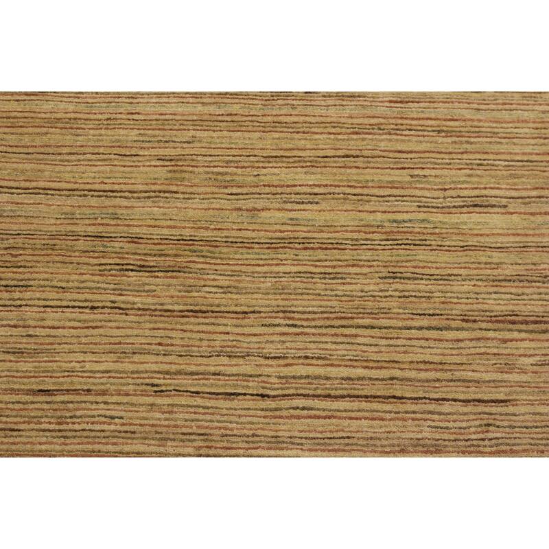 Boho Earthline Gabbeh Hand Knotted Wool Area Rug