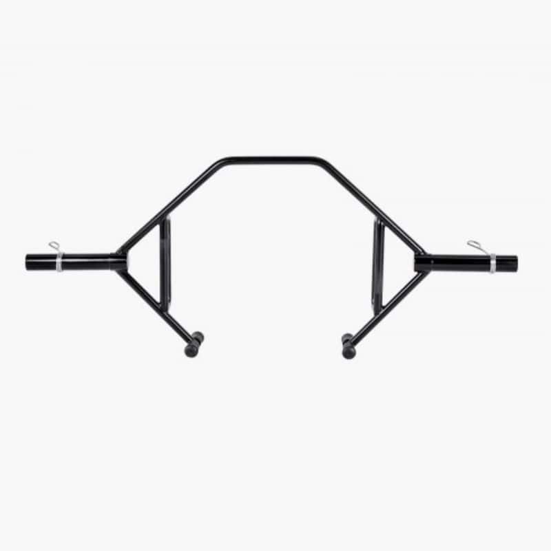 Hex Trap Bar for Deadlifts Squats Shrugs and Lunges with 2-Inch Sleeves and Open Frame Design - 56.3” x 7.9” x 22.2”