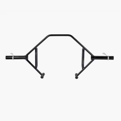 Hex Trap Bar for Deadlifts Squats Shrugs and Lunges with 2-Inch Sleeves and Open Frame Design - 56.3” x 7.9” x 22.2”
