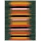 preview thumbnail 25 of 24, SAFAVIEH Handmade Flatweave Dhurries Collette Modern Wool Rug 8' x 10' - Brown/Yellow - Rectangle