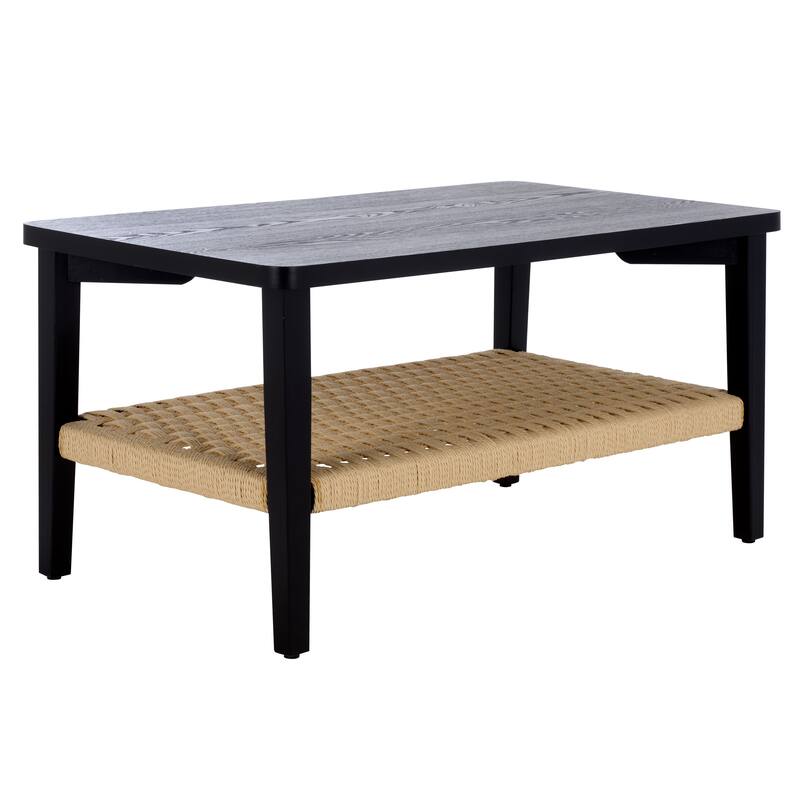 SAFAVIEH Home Dino 1-Shelf Coffee Table - 38"W x 22"D x 19"H