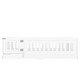 preview thumbnail 12 of 10, Full Montessori Floor Bed with Guardrails & Door