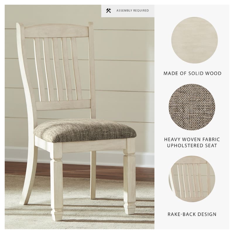 Signature Design by Ashley Bolanburg Dining Room Chair (Set of 2)
