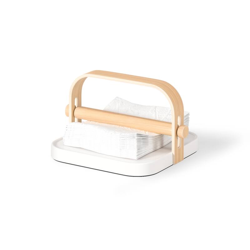Bellwood Napkin Holder - white/nature - white/nature