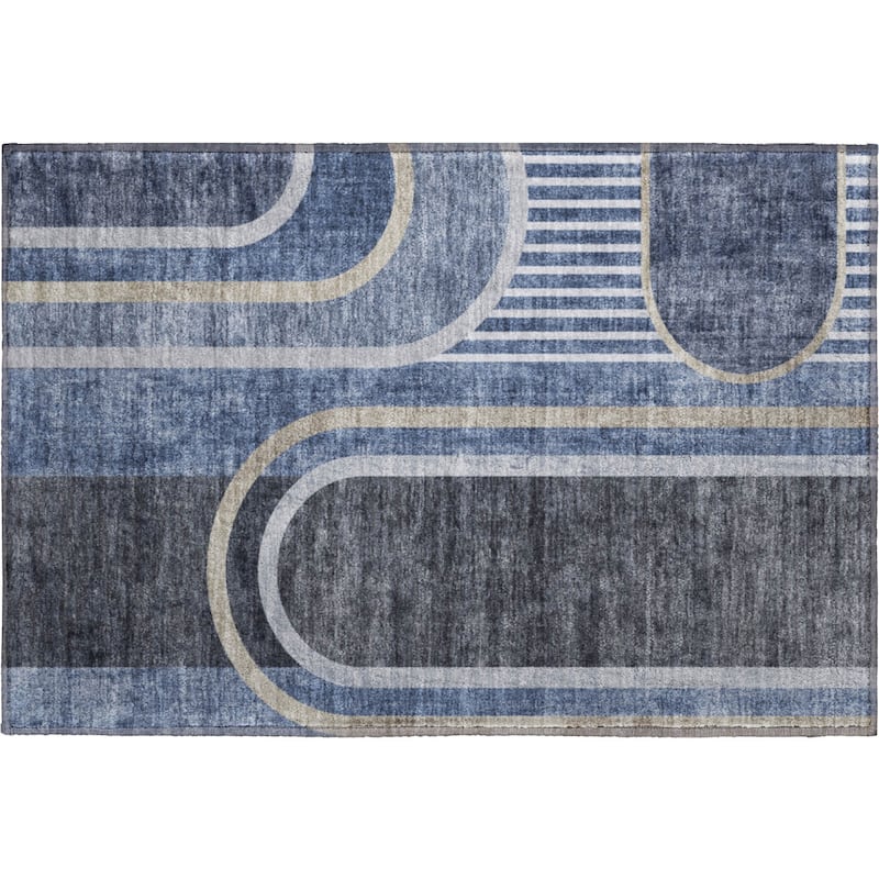 Premium Washable Super Soft Contemporary Deco Mayfield Rug