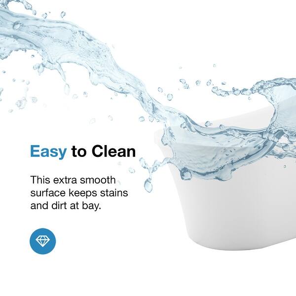 Ove Decors Ruby Acrylic 65 Inch Freestanding Bathtub Overstock 16417217