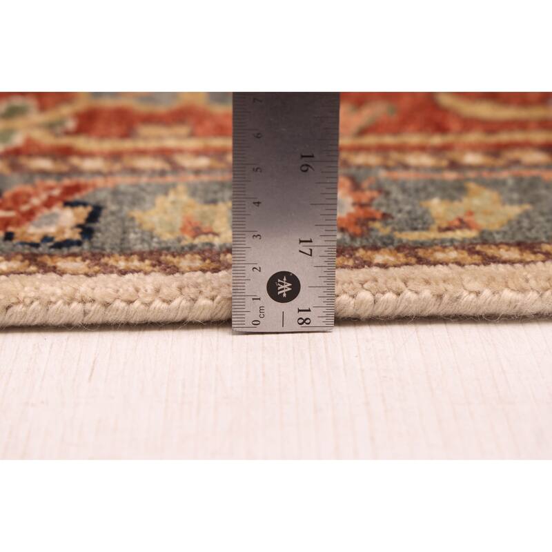 ECARPETGALLERY Hand-knotted Jules Sultane Ivory Wool Rug - 8'10 x 11'9