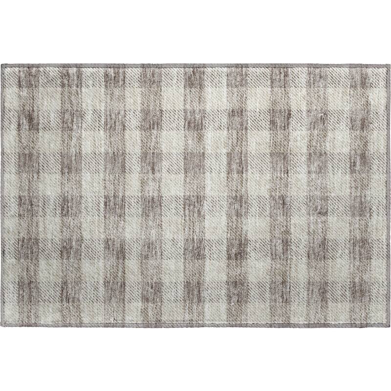 Premium Washable Super Soft Plaid Mayfield Rug