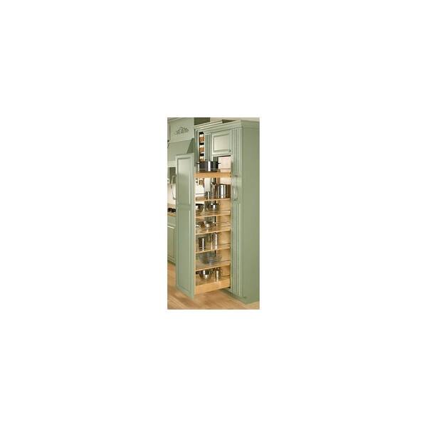 Rev-A-Shelf 8 Inch Width Wood Pull-Out Organizer with Adjustable