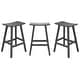 preview thumbnail 6 of 4, Laguna Hdpe All Weather Outdoor Patio Bistro Counter Set (4-Piece Set)