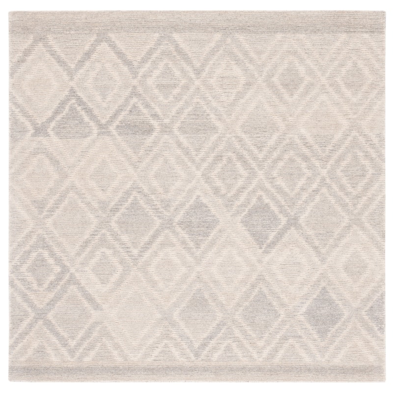 SAFAVIEH Handmade Casablanca Shag Jaione Diamond Trellis Rug
