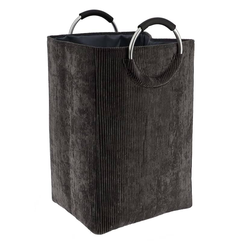 Corduroy Laundry Basket 55L - 14 L x 12 W x 25 H