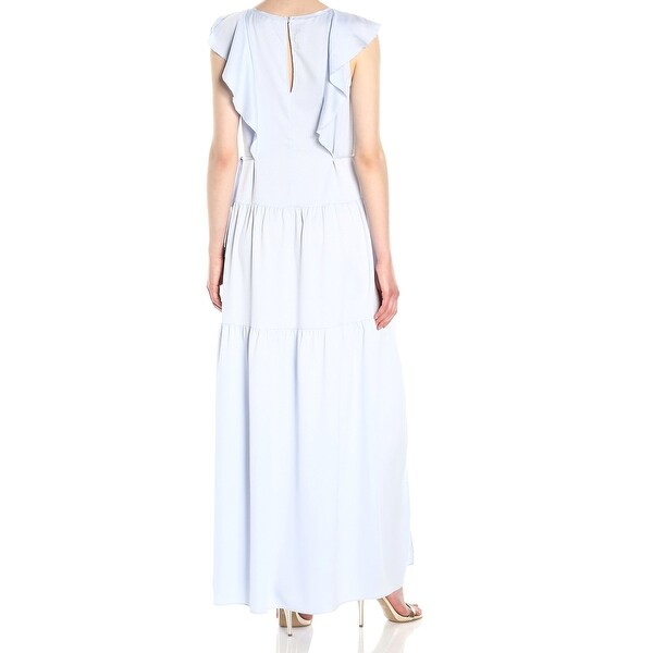 french connection blue maxi dress