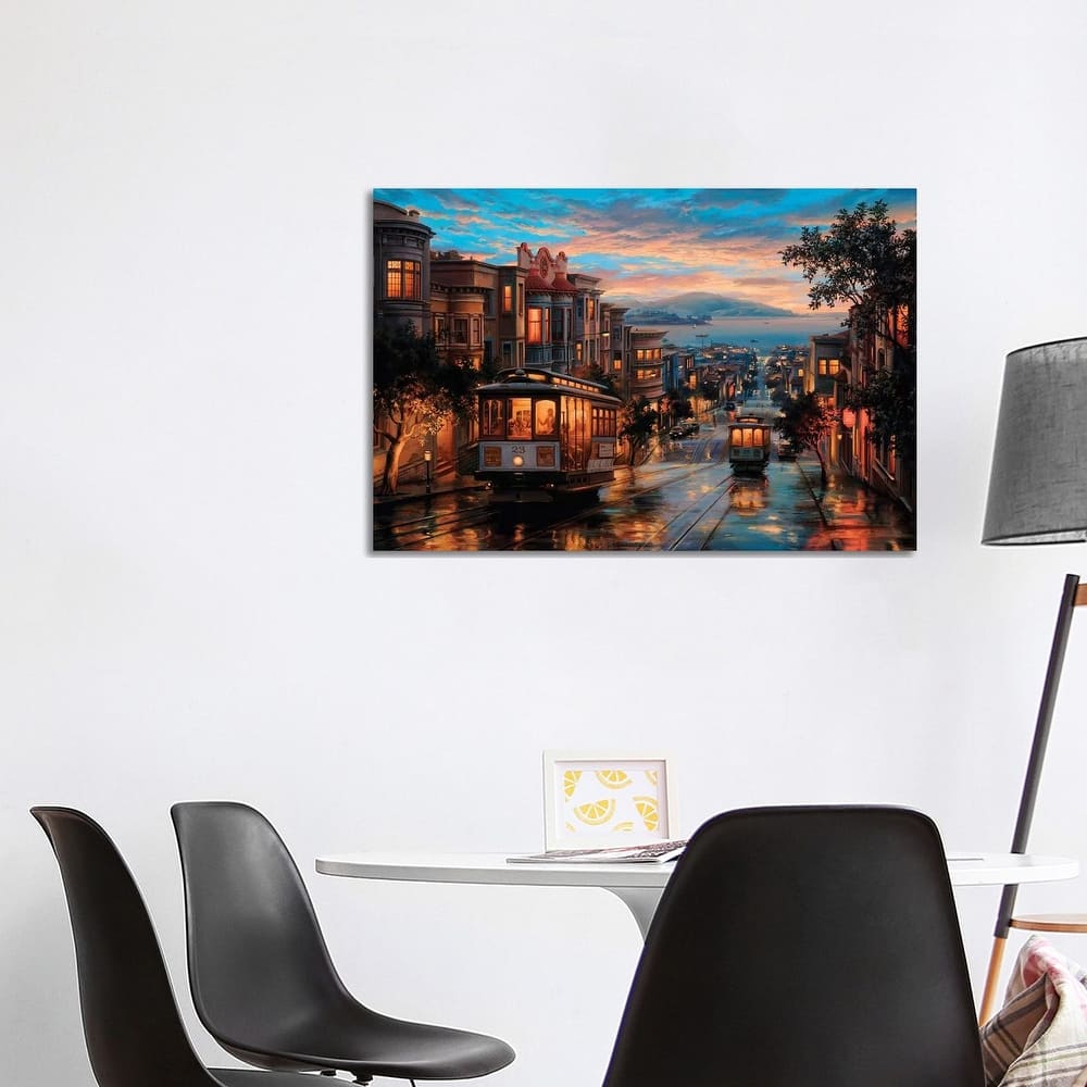 iCanvas "Cable Car Heaven" by Evgeny Lushpin Canvas Print