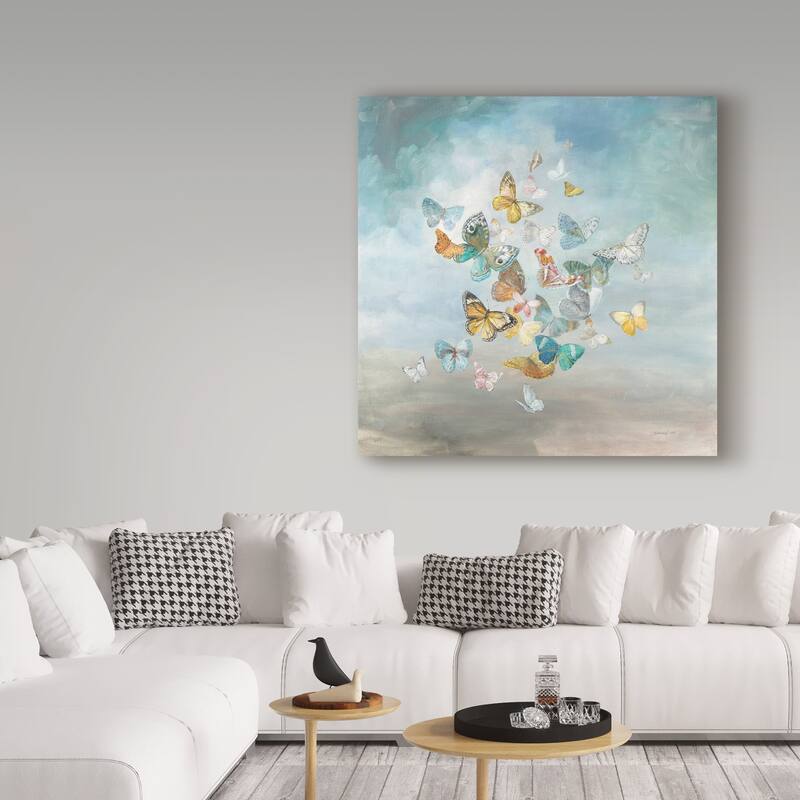 Danhui Nai 'Beautiful Butterflies' Canvas Art