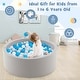 preview thumbnail 5 of 8, Costway 35.5" x 12" Soft Round Ball Pool for Toddlers & Baby with 200 - See Details