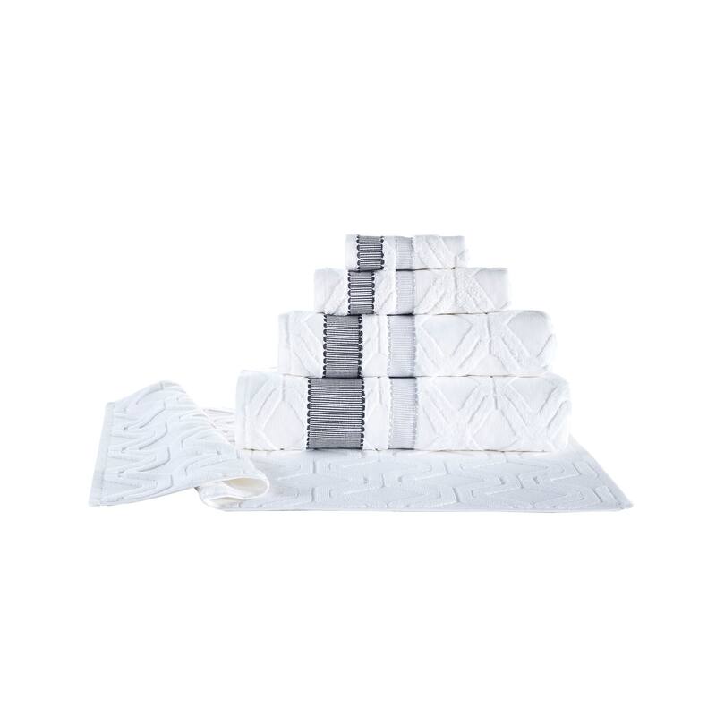 Brooks Brothers Large Square 2 pcs Bath Sheets On Sale Bed Bath & Beyond 37368497