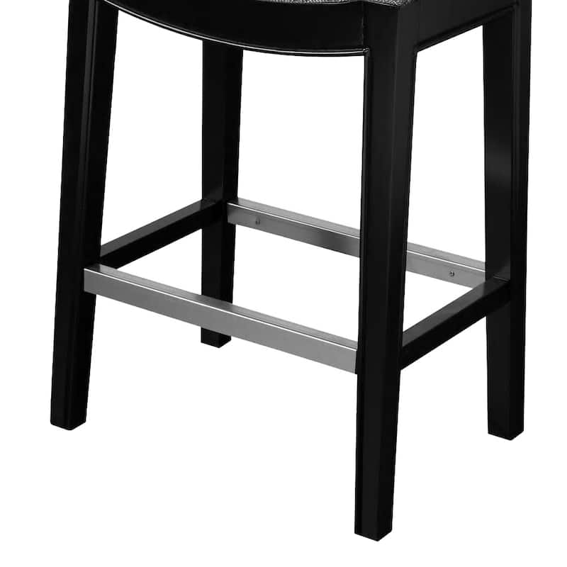 Madison Park Nomad Saddle Counter Stool