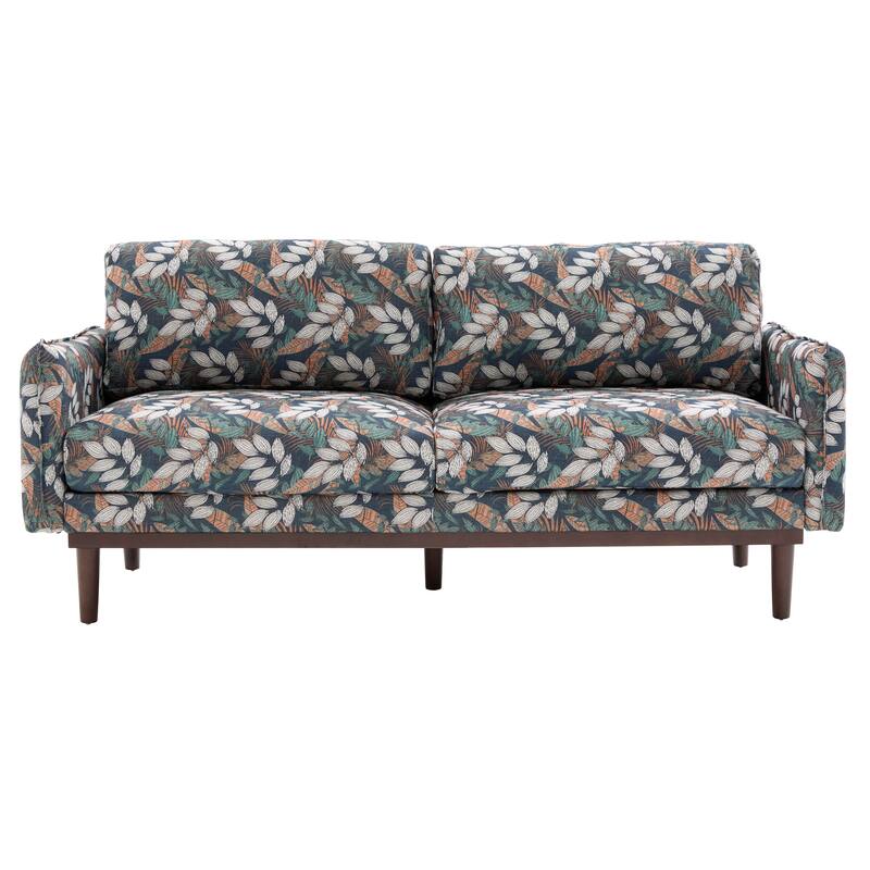 Christopher Knight Home - Lovina Modern Upholstered Loveseat Sofa with Spacious Seating and High-Density Cushioning.