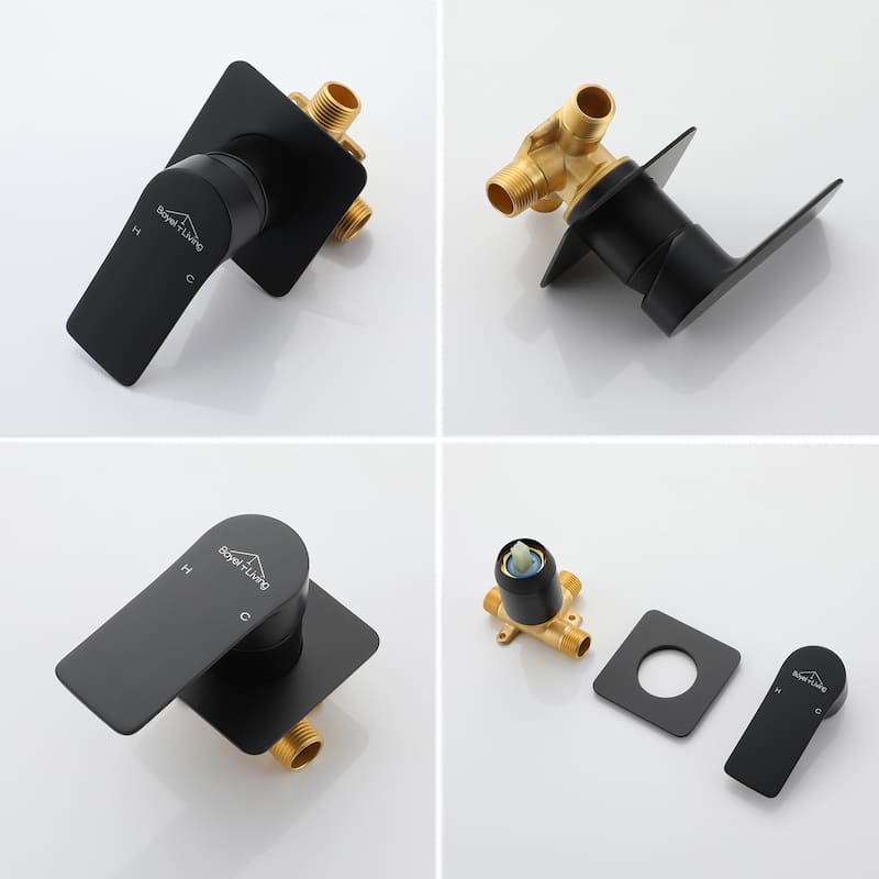 CASAINC Single Handle Wall Mounted Faucet