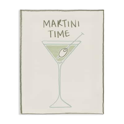 Stupell Minimal Martini Time Canvas Wall Art Design By Grace Popp