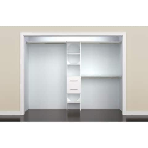 ClosetMaid SuiteSymphony Modern 16 in. Closet Organizer with 2 Drawers