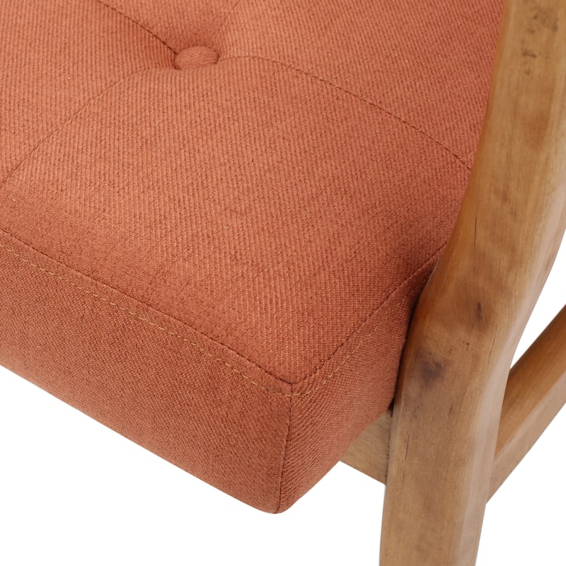 Fabric Mid-Century Club Chair