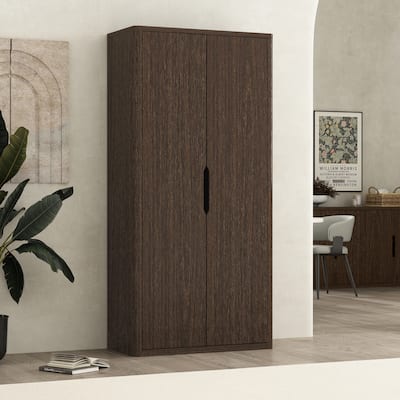 Manhattan Comfort Rivington Modern 38 In Bookcase Cabinet