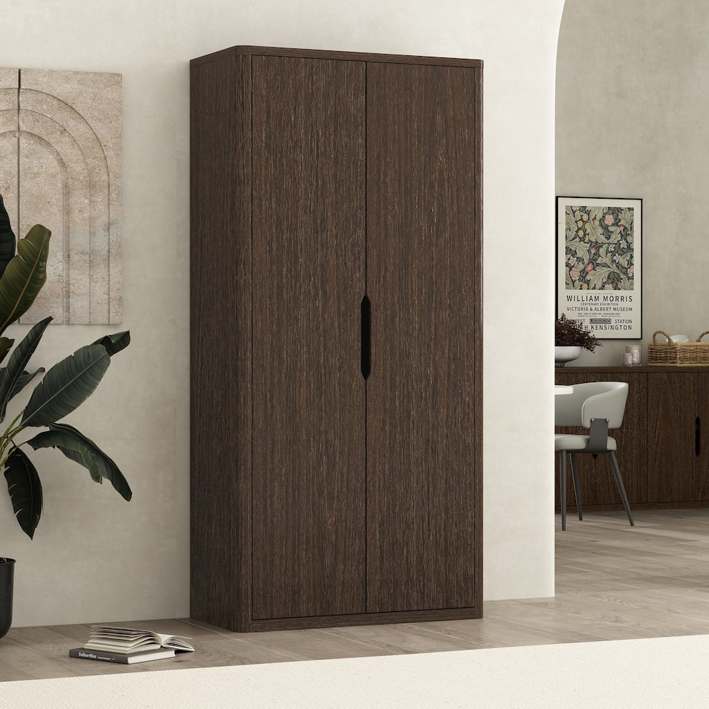 Manhattan Comfort Rivington Modern 38 In Bookcase Cabinet