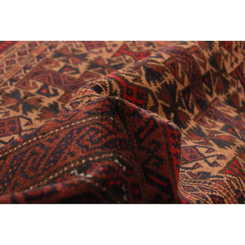Teimani Brown Rug 3'1" x 4'6" - 3'1 x 4'6