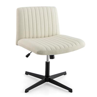 Costway Criss Cross Legged Office Chair Ergonomic Mid Back Computer - See Details