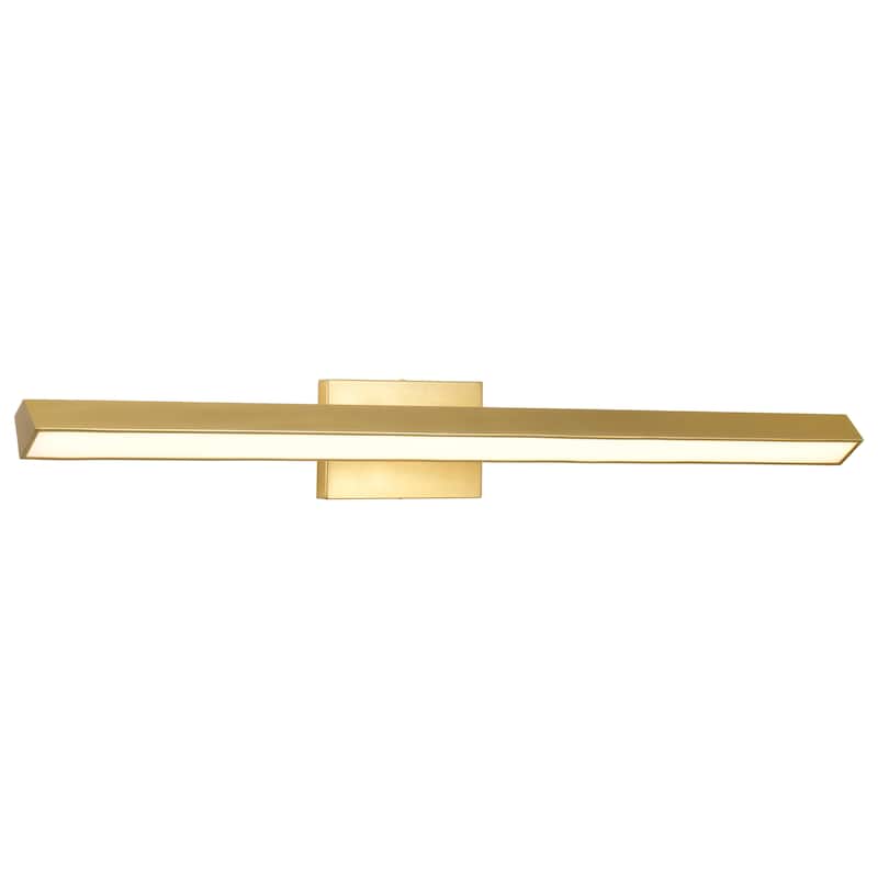 Mila 3 Foot LED Picture Light 3 CCT Selectable Vintage Brass Finish Acrylic Lens - Vintage Brass