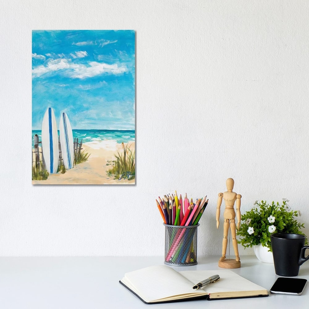 iCanvas "Tropical Surf II" by Julie Derice Canvas Print