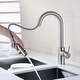 preview thumbnail 45 of 45, Luxier KTS21 Single Handle Pull Down Sprayer Kitchen Faucet