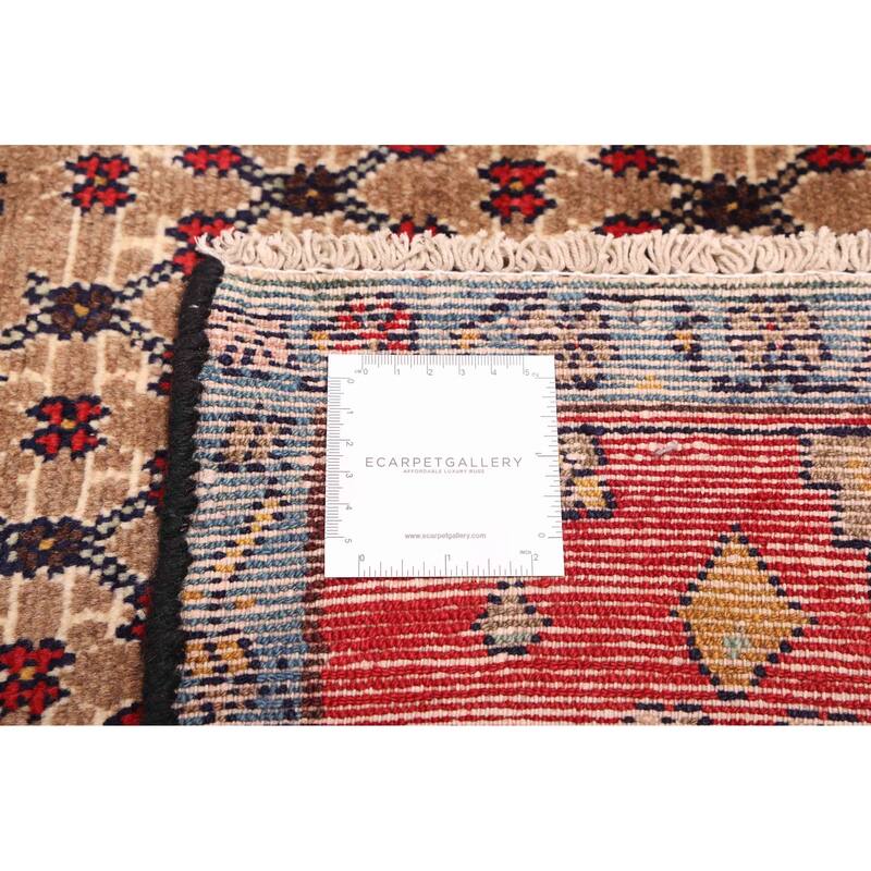 ECARPETGALLERY Hand-knotted Anatolian Vintage Light Brown Wool Rug - 4'8 x 8'5