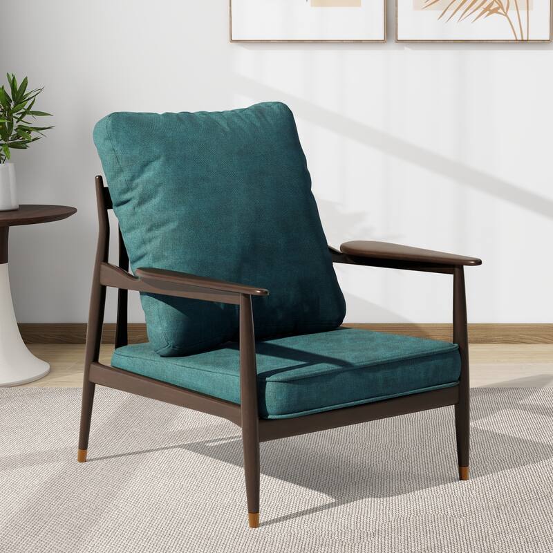 22 x 21 in Outdoor Patio Deep Seat Cushions Set Water Resistant