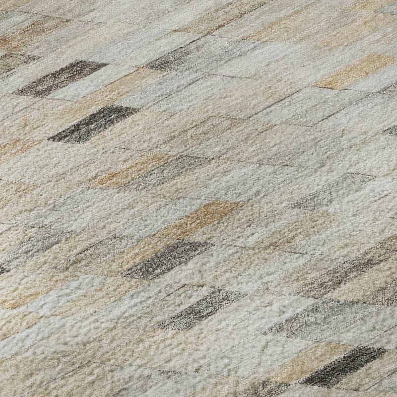 Premium Washable Super Soft Modern Mosaic Mayfield Rug