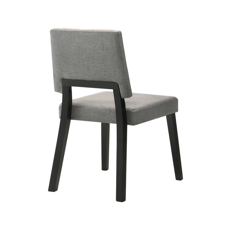 Channell Black or Walnut Wood 5 Piece Dining Set