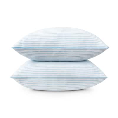 Kotter Home Beautyrest Chill Tech Memory Foam Cluster Pillows Set of 2 - White