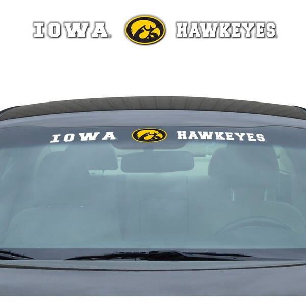 Shop Iowa Hawkeyes Decal 35x4 Windshield Overstock 22090807