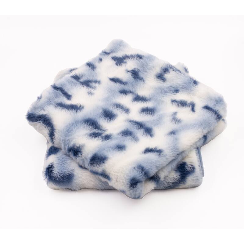 Amara fauxfur Throw Pillow Covers Set of 2, NO INSERT