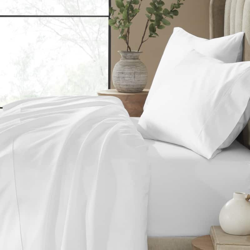 Superior 1200TC Supima Cotton Sheet Set - Certified American Grown & Deep Pocket Fit