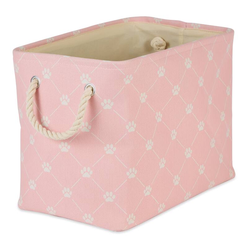 Bone Dry Polyester Pet Bin Trellis Paw