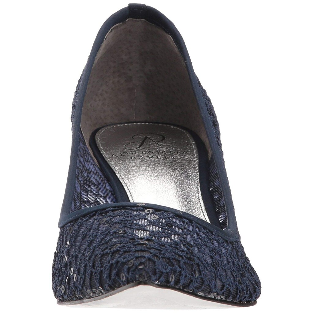 adrianna papell lois lace dress pumps