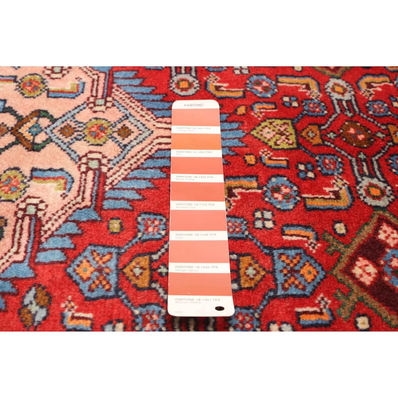 ECARPETGALLERY Hand-knotted Konya Anatolian Red Wool Rug - 2' 7" x 9' 6"