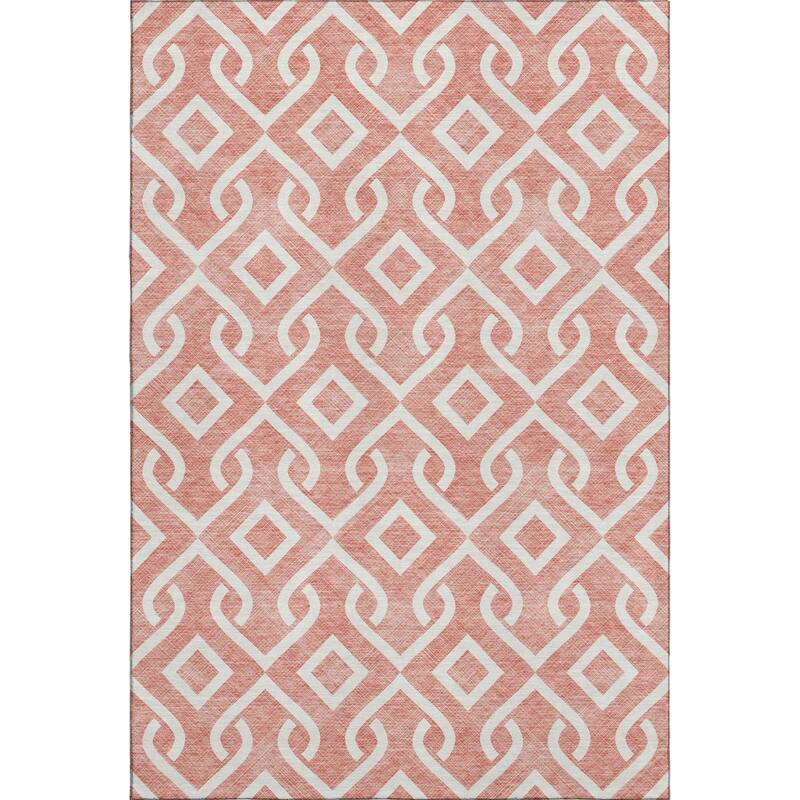 Premium Washable Super Soft Modern Medallions Mayfield Rug