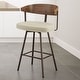 preview thumbnail 38 of 37, Amisco Quinton Swivel Counter and Bar Stool