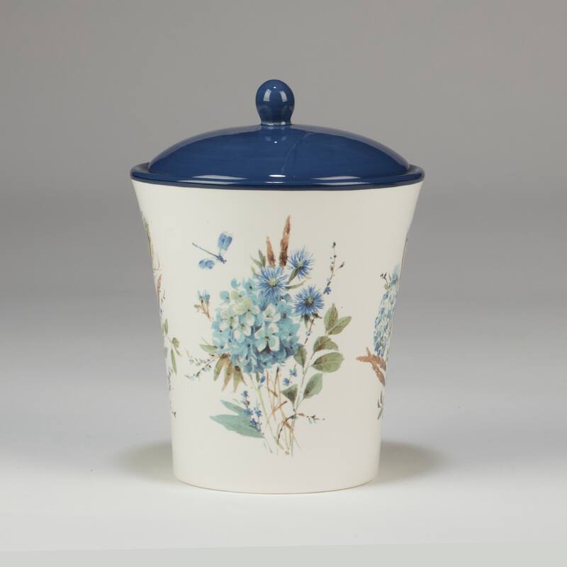 Certified International Bohemian Blue 3-piece Canister Set